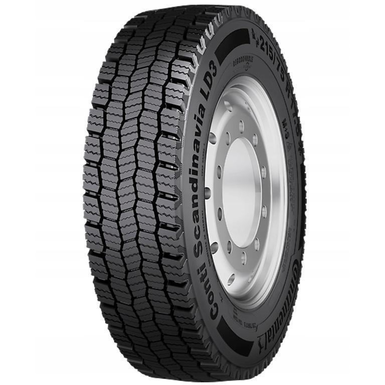 Continental CONTI SCANDINAVIA LD3 12PR 215/75.0 R17.5 126/124M TL M+S zima 3PMSF